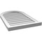 Ekena Millwork Round Top Surface Mount PVC Gable Vent w/ 2"W x 2"P Brickmould Sill Frame, 20"W x 32"H GVPRT20X3203SN - alternate 5